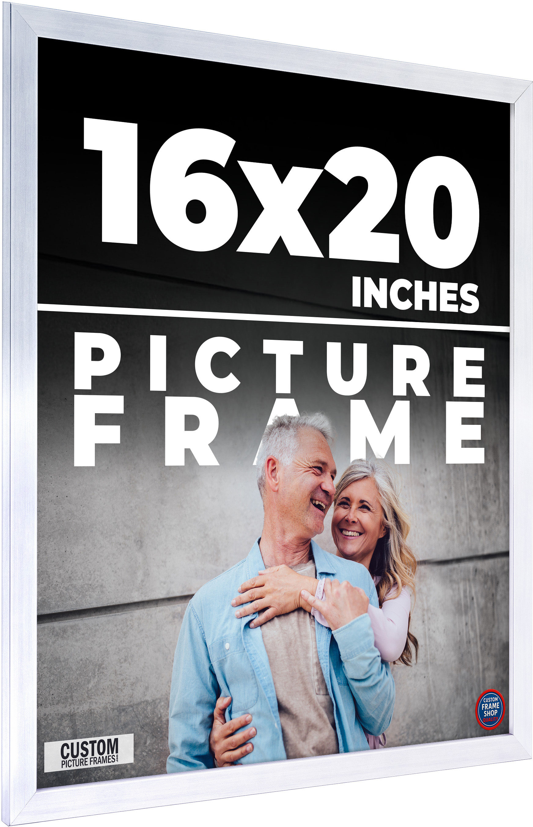 16x20 Solid Wood Picture Frame with UV Acrylic, Available in 6 Finishes - Picture 36 of 52